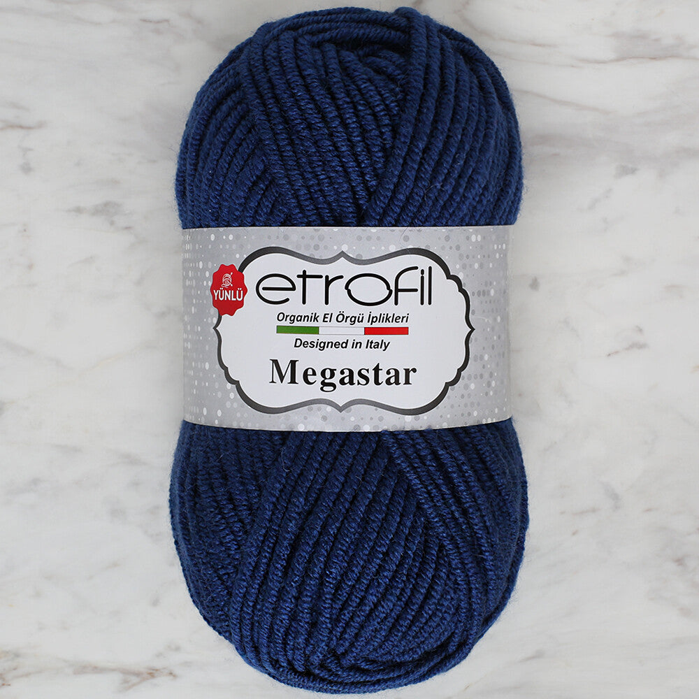 Etrofil Megastar Lacivert El Örgü İpi - 75095